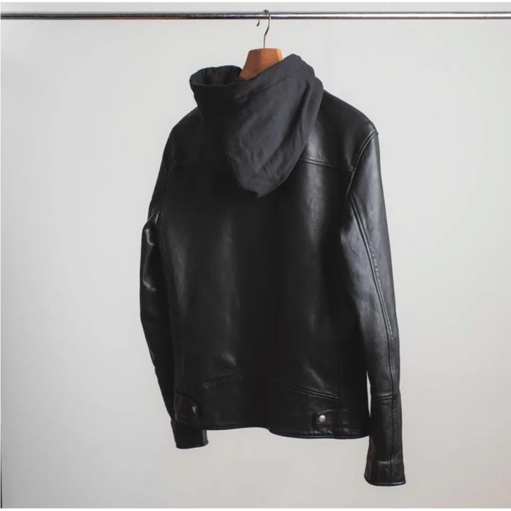Allsaints leather jacket men